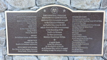 General-Vallejo plaque