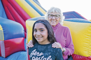 Brenda with Linda Hansen